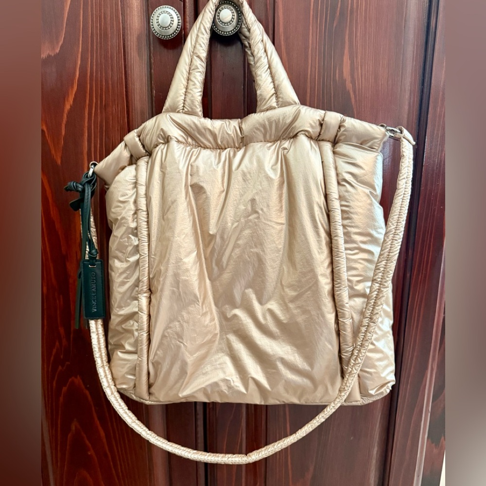 Vince Camuto Rose Gold Crossbody Tote